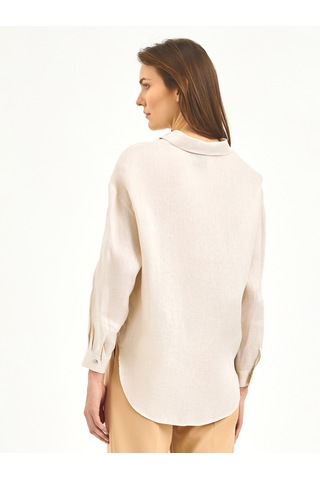 Karaca Kadın Comfort Fıt Gömlek-bej 12.25s.04.018 Bej