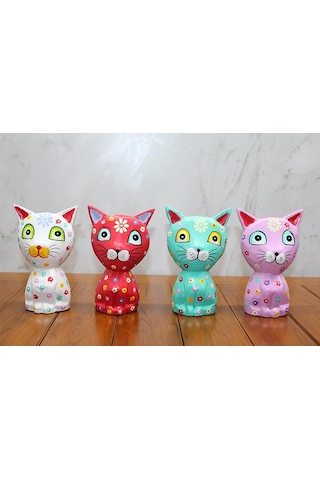 Ahşap Tekli Kedi Polos:15