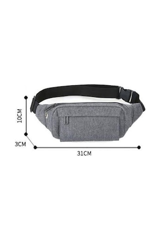 Bel Çantası Erkek Kadın Cüzdan Kanvas Bel Göğüs Çantası Postacı Çantası Omuz Çantası El Çantası Eğlence Spor Telefon Kılıfı İçin 4 A930