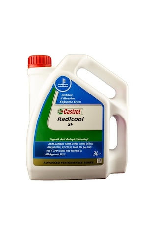 Castrol Radicool Sf Kırmızı Antifriz 3 L