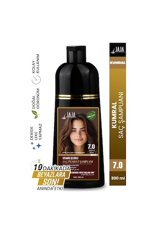Jaja Vitamin İçerikli Saç Pigment Şampuanı Unisex 300 Ml 7.0 Kumral Tüm Saçlar