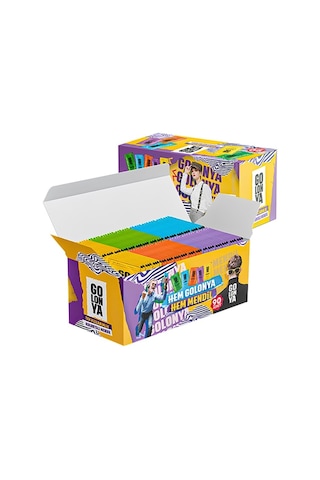 Golonya Karma Islak Mendil 90'lı 10 x 5.5 CM