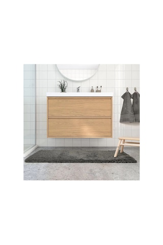 Ikea Almtjarn Banyo Halısı Paspas 60 X 120 Cm Koyu Gri