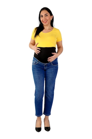 Balins Hamile Kot Pantolon Koyu Mavi 001