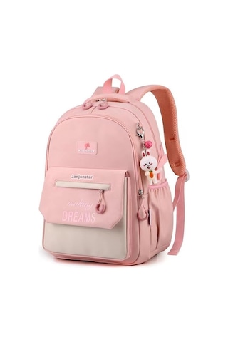 Öğrencileri Için Çocuk Çanta pembe