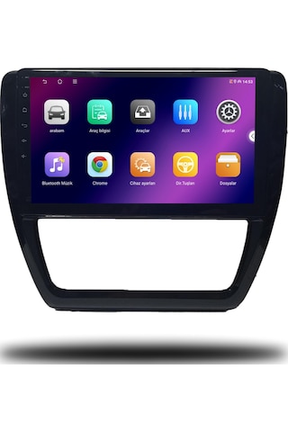 Caros Volkswagen Jetta 2016-2021 Uyumlu Android Multimedya 4gb Ram 32gb Hafıza 10"