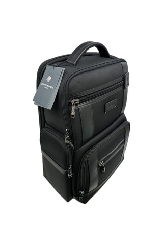 Pierre Cardin 01pc00301 Deluxe Laptop Sırt Çantası Siyah Siyah
