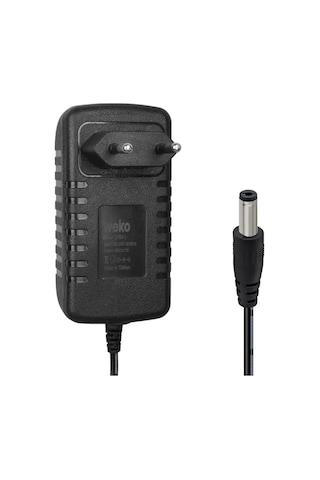 Weko Wk-37841 Yerli Üretim 36 Volt 1 Amper 5.5x2.5 Mm Uçlu Priz Tipi Adaptör