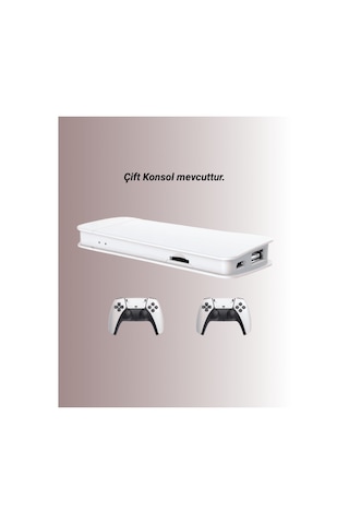 M15 Retro Konsol - 20.000 Oyunlu Çift Gamepadli 4k Hdmı
