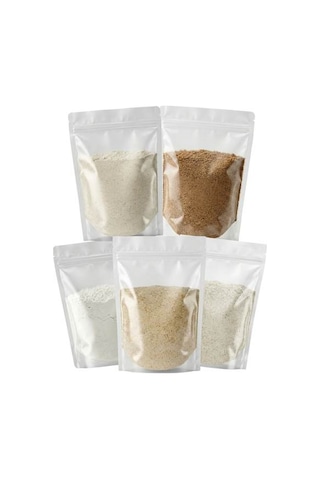 İpek Değirmen Karabuğday Keçiboynuzu Nohut Pirinç Sorgum Unu Glutensiz Un Set 5 x 1 KG