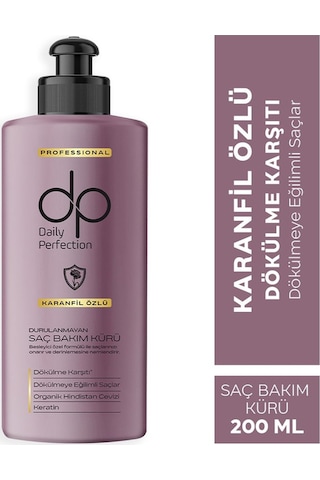 Dp Daily Perfection Karanfil Özlü Durulanmayan Saç Bakım Kürü 200 ML