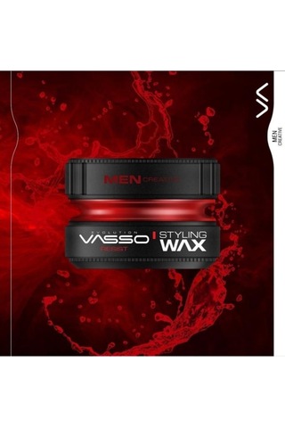 Vasso Resist Men Creative Ekstra Ultra Tutucu ve Parlaklık Veren Wax 150 ML