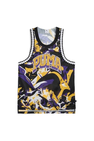 Puma Rival Rage Aop Mesh Tank Erkek Atlet Siyah
