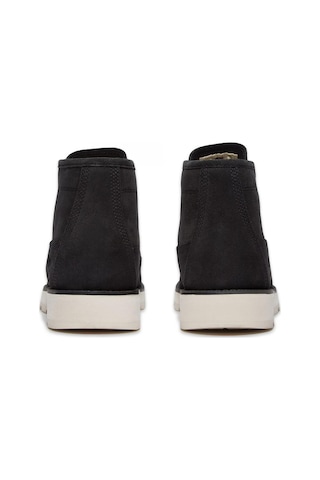 Timberland Tb0a6cep Britton Mills Mid Lace Up Chukka Boot Süet Siyah Erkek Bot Süet Siyah