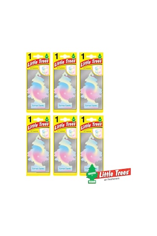 Little Trees Cotton Candy - Pamuk Şekeri Oto Asma Koku 6 Adet