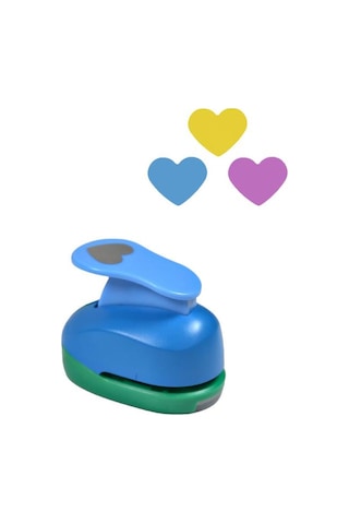 Kamei Şekilli Delgeç Kalp 2.5 Cm Km8810