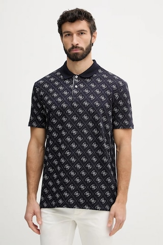 Guess Kısa Kollu Tamamı 4g Jakarlı Polo Yakalı Erkek Lacivert Polo T-shirt M6gp04k3073-fbdb Lacivert