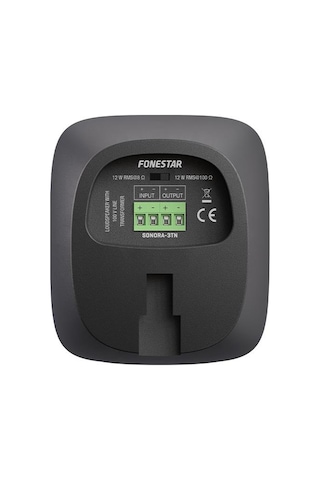 Fonestar Sonora-3tn 100v Siyah 3" Duvar Tipi Hoparlör
