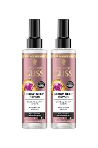 Gliss Serum Deep Repair Onarıcı Durulanmayan Sıvı Saç Kremi 200 m