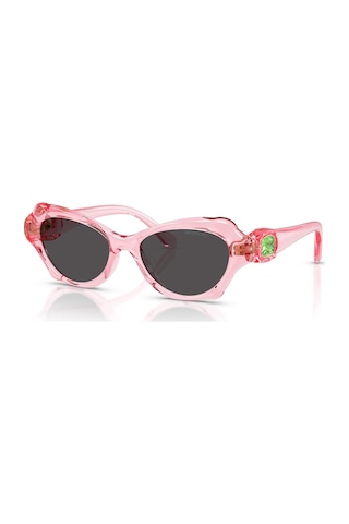 Swarovski Sk6050 108887 52 Kadın Güneş Gözlüğü Pembe