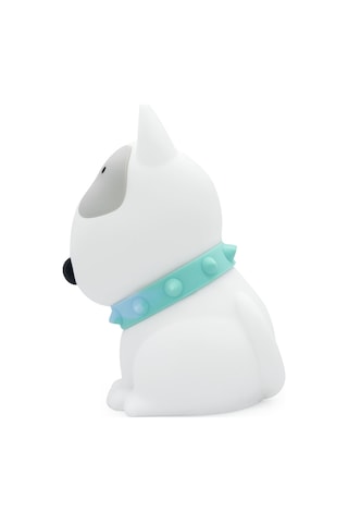 Dhink Silikon Şarjlı Gece Lambası Puppy Dog Sam Beyaz