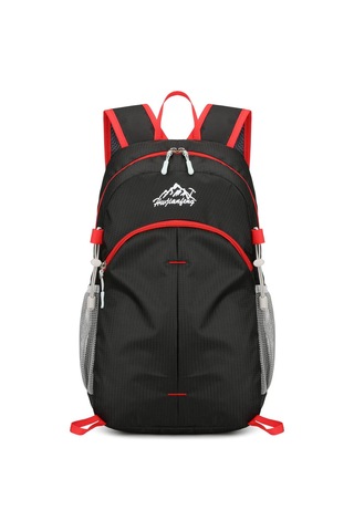 Maiyame Su Geçirmez Çıktı Çanta 20-30l: Hafif Nylon, Katlanabilir, Bisiklet & Dağcılık İçin, Çok Bölmeli, Dayanıklı Spor Sırt Çantası Siyah