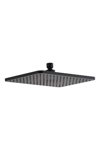 Fause Tepe Duş Başlığı 29,5x19 Cm Siyah Ktd122-b Siyah
