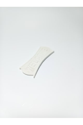 Welcome Dekor Yazısı 01