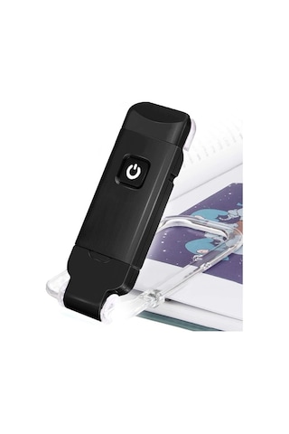 Maoyaya Usb Şarjlı Klipsli Kitap Işığı, Göz Bakımlı Esnek Ayraçlı Okuma Lambası Gece Lambası Diğer