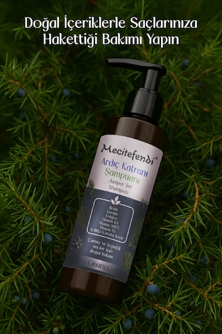 Mecitefendi Biotin Keratin ve Kolajen İçerikli Ardıç Katranı Şampuanı 150 ML