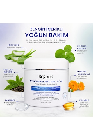 Su Bazlı Yoğun Nemlendirici Ve Onarıcı Cilt Bakım Kremi