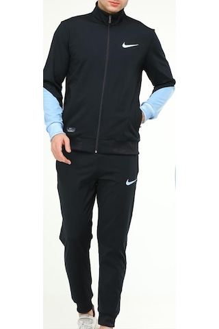 Nike Ea-4050 Battal Beden Erkek Polyester Eşofman Takımı Lacivert