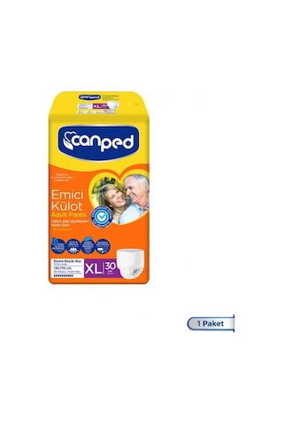Canped Emici Külot Extra Büyük Boy Large 30 Adett XL