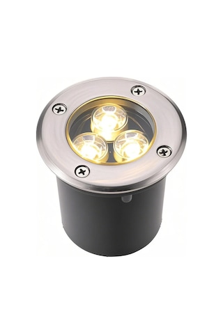 Suofeng Tomshine 3w Led Toprak Altı Lambası 300lm 12v Ip67 Islak Beyaz Bahçe Park Yol Aydınlatması Diğer