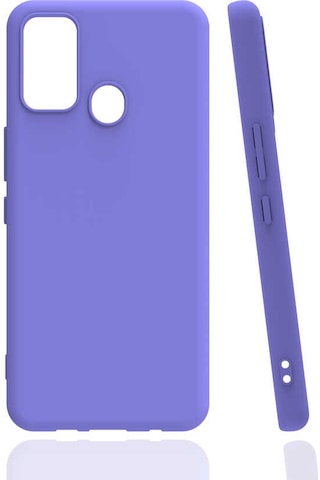 Tecno Spark 7t Kılıf Biye Silikon - Lila Lila Lila