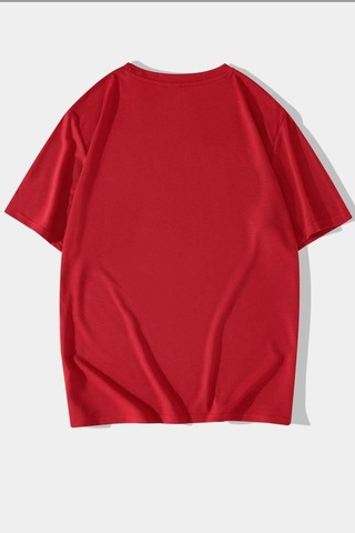 Flood Of Style Unisex Beyim Ne Derse O Olur Baskılı T-shirt Kırmızı