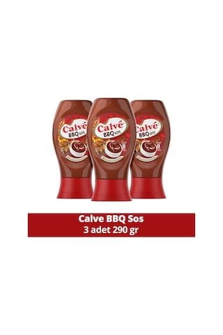 Sos Barbekü 290 Gr X3 Adet