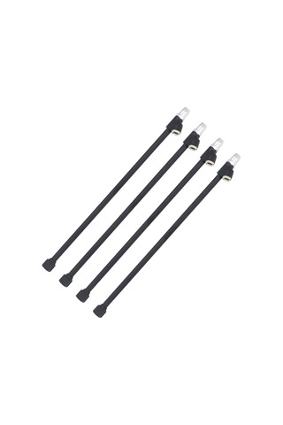 Geeksen 4 Adet 14" Uzunluğunda İki Başlı Pnömatik Takoz - 1/4" Fnpt Dişli - Araç Lastik Hava Doldurma Aleti - Ticari Araçlar, Kamyonlar İçin Uygun