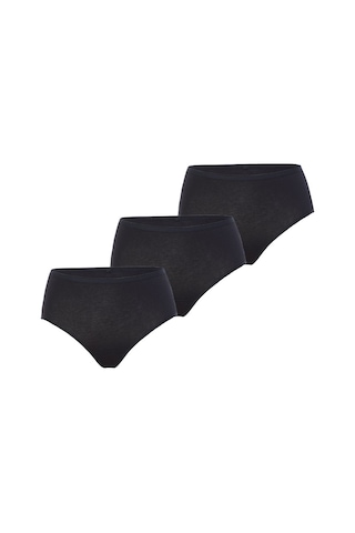 Blackspade Kadın Külot 3lü Paket Essential 1577 - Siyah