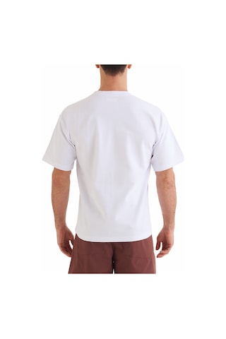 Columbia Csc Heritage Erkek Kısa Kollu T-shirt Beyaz Cs0376-100 001