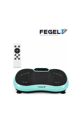 Fegel FG-6500 99 Kademeli Hoparlörlü Direnç Bantlı Uzaktan Kumandalı Titreşimli Fitness Platformu
