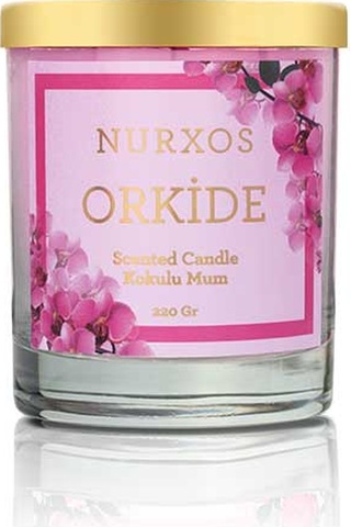 Nurxos 9656 Orkide Kokulu Mumlar 220 G