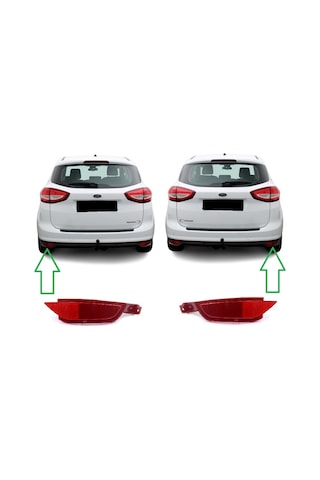 Ford C-Max Arka Tampon Reflektör Takımı Sağ-Sol 2011/2018