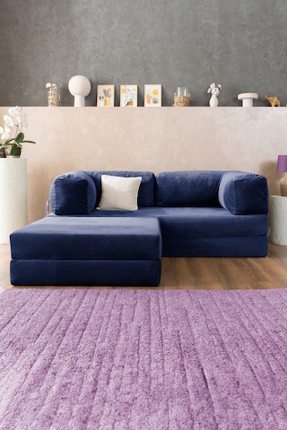 Argimo Godila Yatak Köşe Koltuk Lacivert