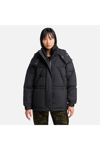Timberland Howker Recycled Down Puffer Jacket Kadın Mont-31725 Siyah