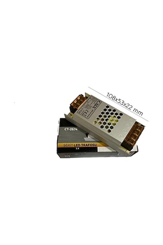 2674 5 Amper 60w Süper Slim Trafo