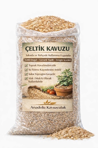 Çeltik Kavuzu %100 Doğal Toprak Düzenleyici 20 L