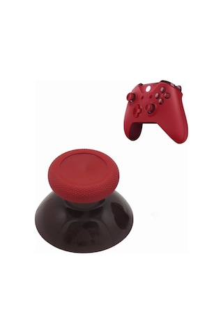 1 Adet Xbox One - One S/x - Series S/x Uyumlu Analog Topuz Renkli Başlık Kırmızı - Bordo