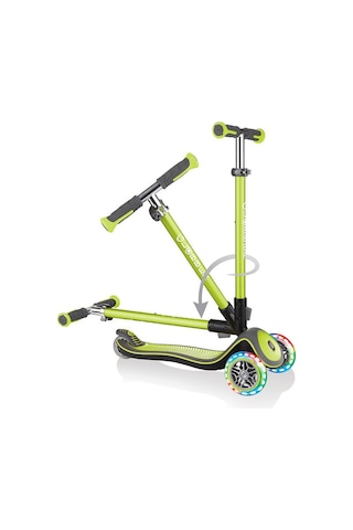Globber Elite Deluxe Işıklı Katlanabilir Scooter