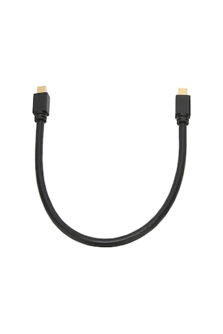 Springsun Mini Displayport Erkek-erkek Kablosu 0.3m Dp 1.4, 8k 60hz/4k 144hz, 32.4gbps, 3d Desteği, Gold Plated, Bilgisayar/monitör Uyumlu
